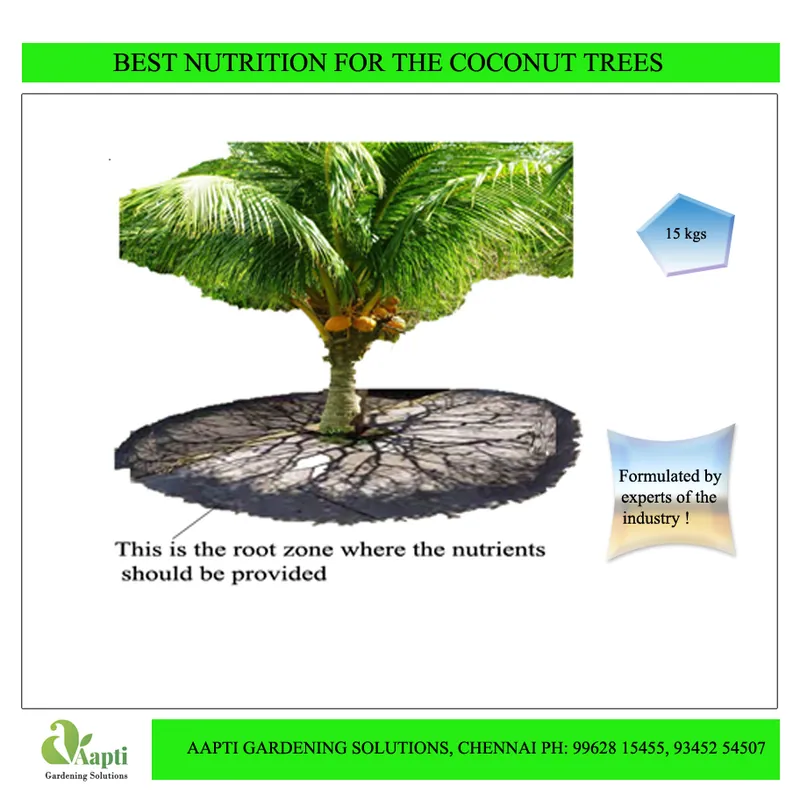 Best Nutrient Feed for Coconut trees - kit- 15kgs