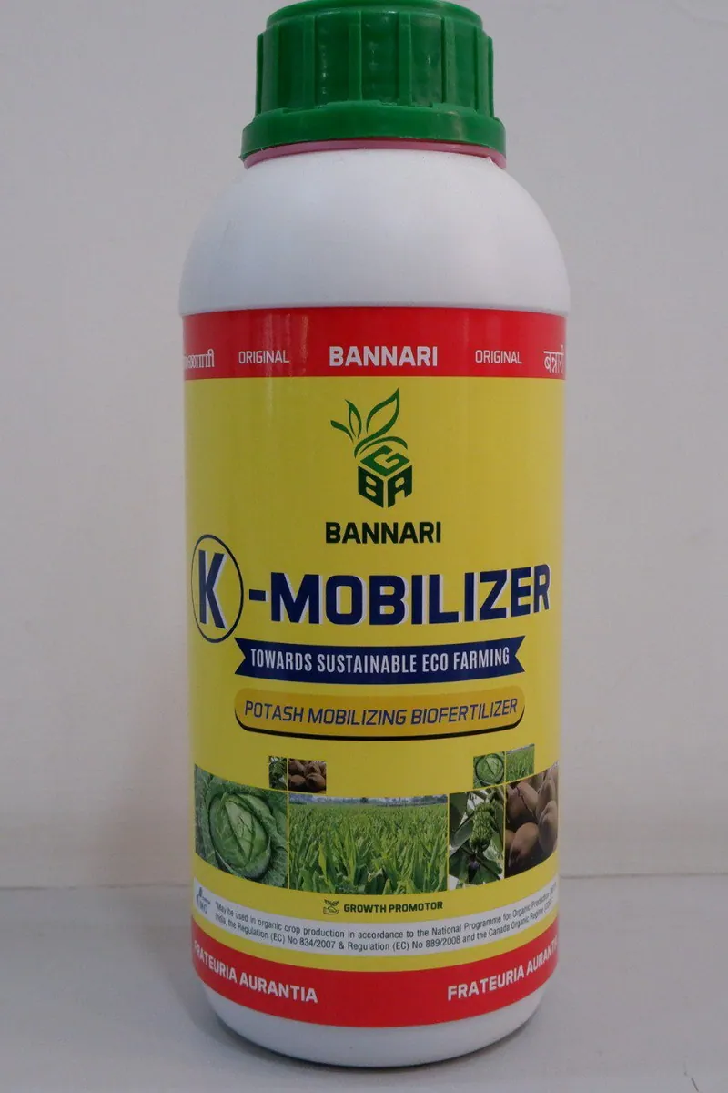 K - Potassium - liquid Mobilizer (Frateuria - half ltr ) Bannari Amman